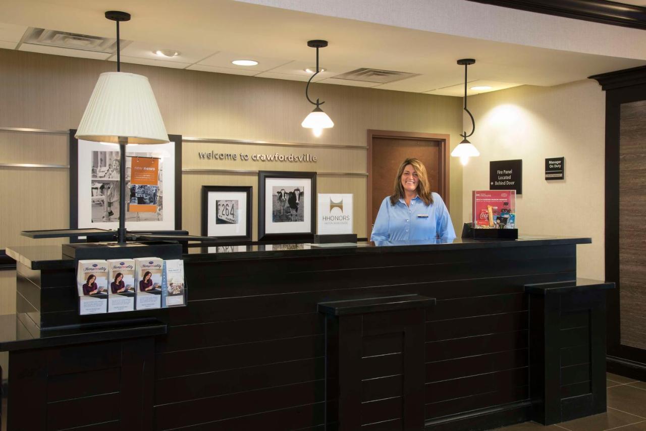 Hampton Inn & Suites Crawfordsville Exterior foto